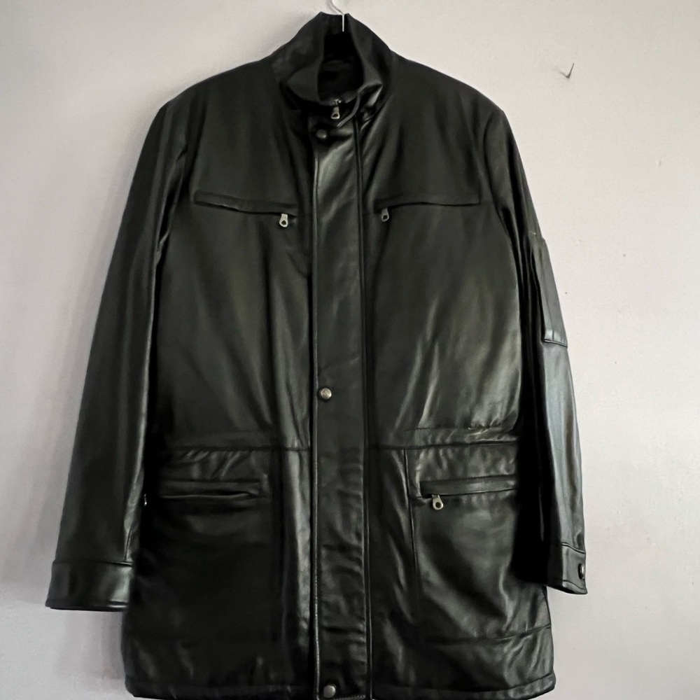 Danier mens leather coat